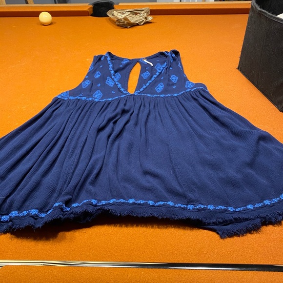 Free People Embroidered Tank - Picture 3 of 4